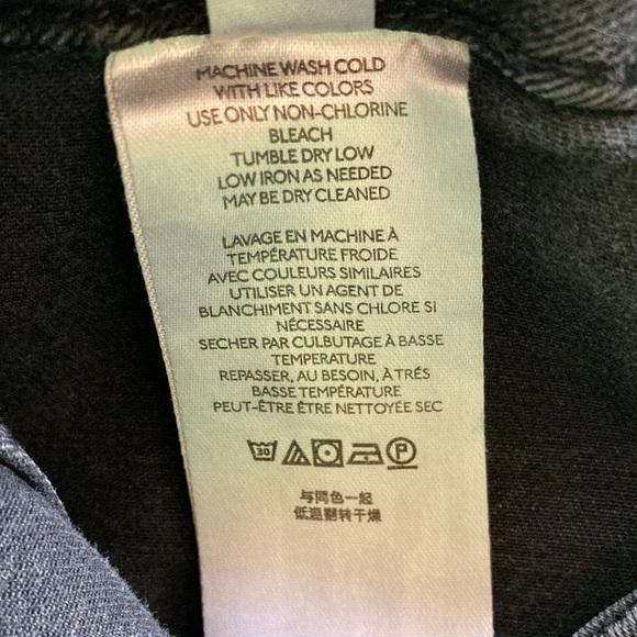 Pilcro Anthropologie The Day Tripper Womens Denim Wide Leg Crop Pants Size 29 - Picture 12 of 14